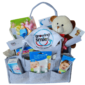 Baby gift basket for growing smiles.