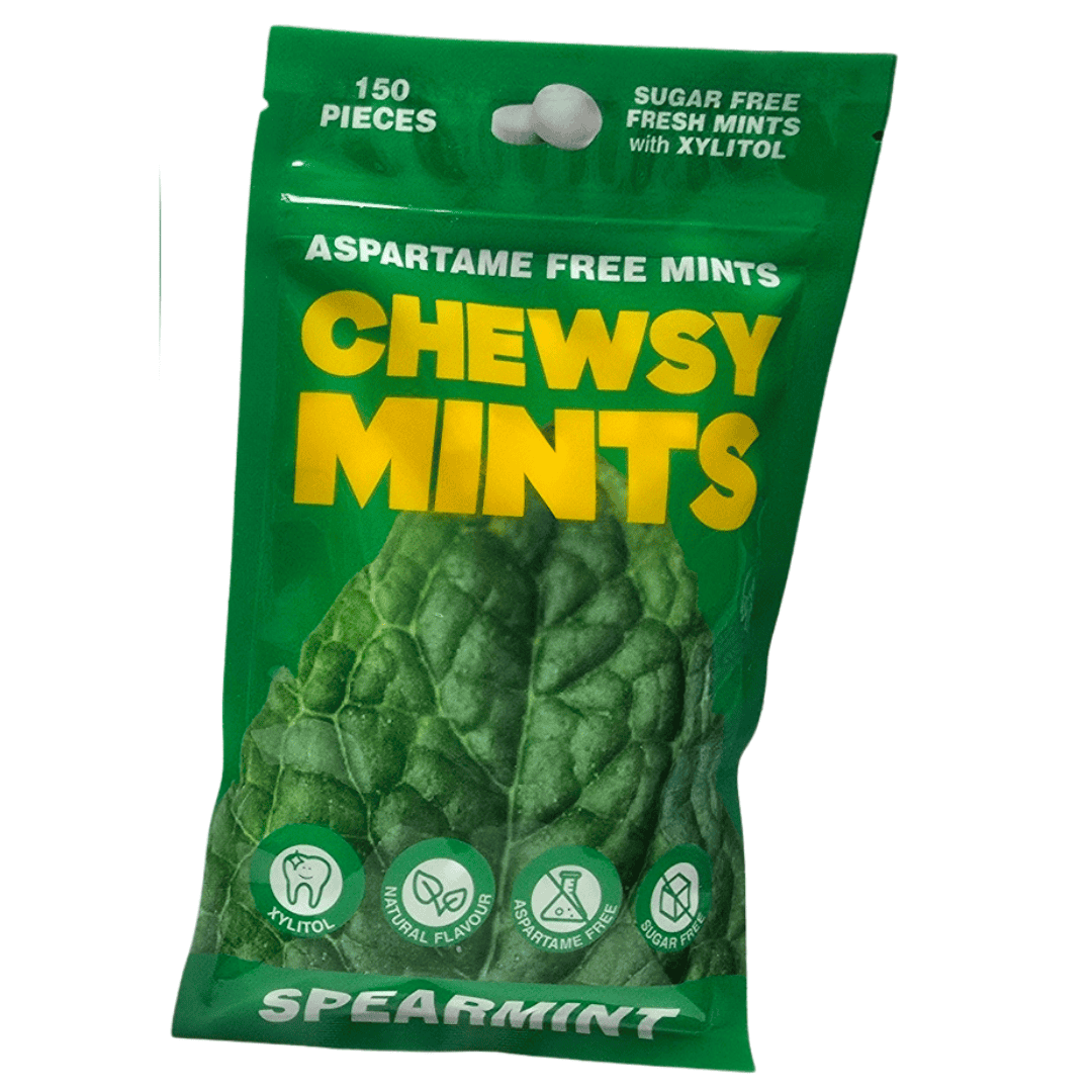 Chewsy aspartame free mints