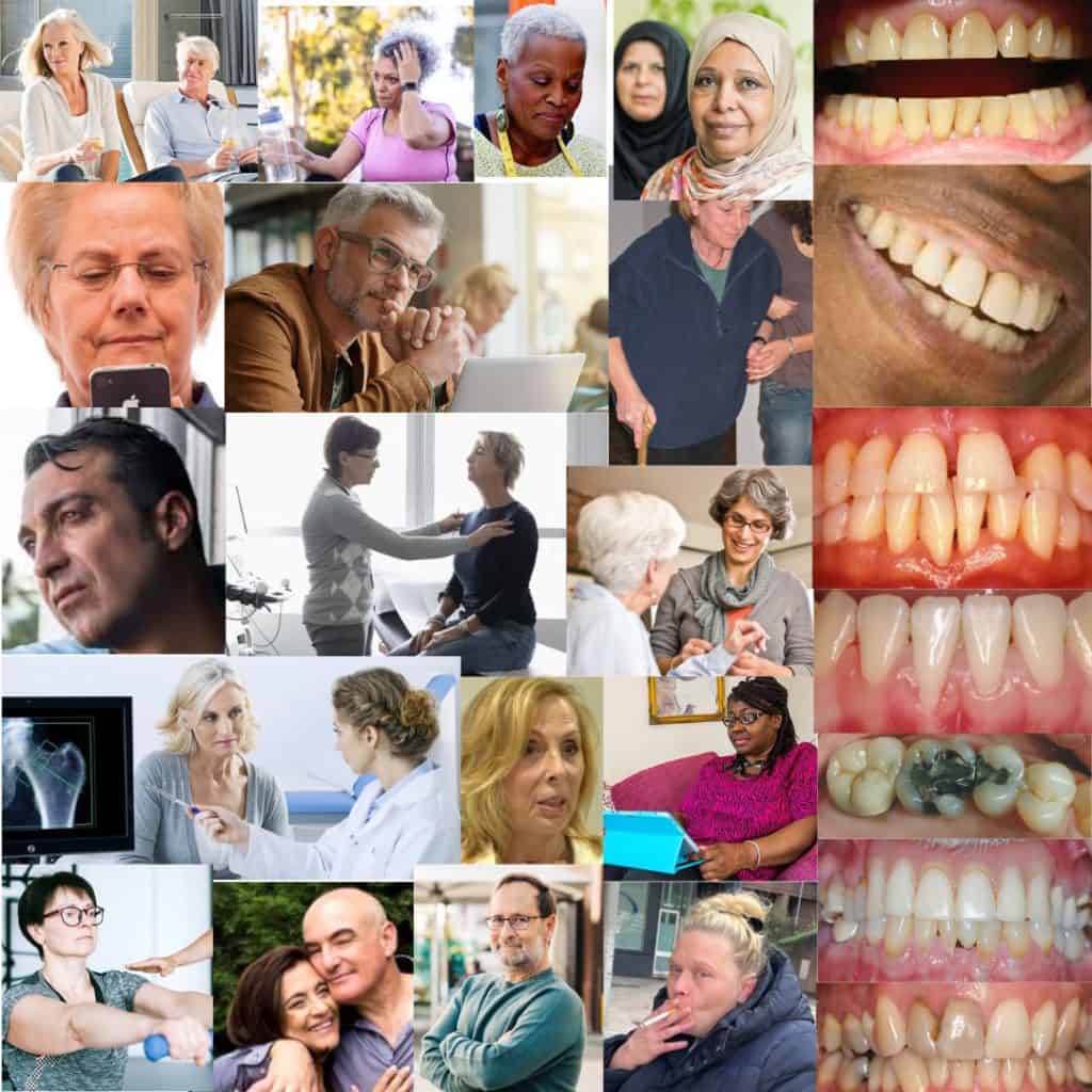 45 - 55 year olds oral health