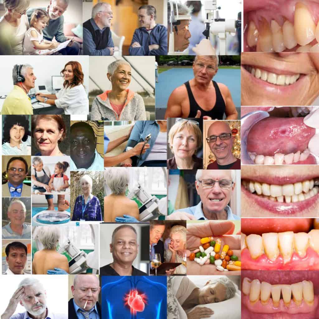55-65 years oral health