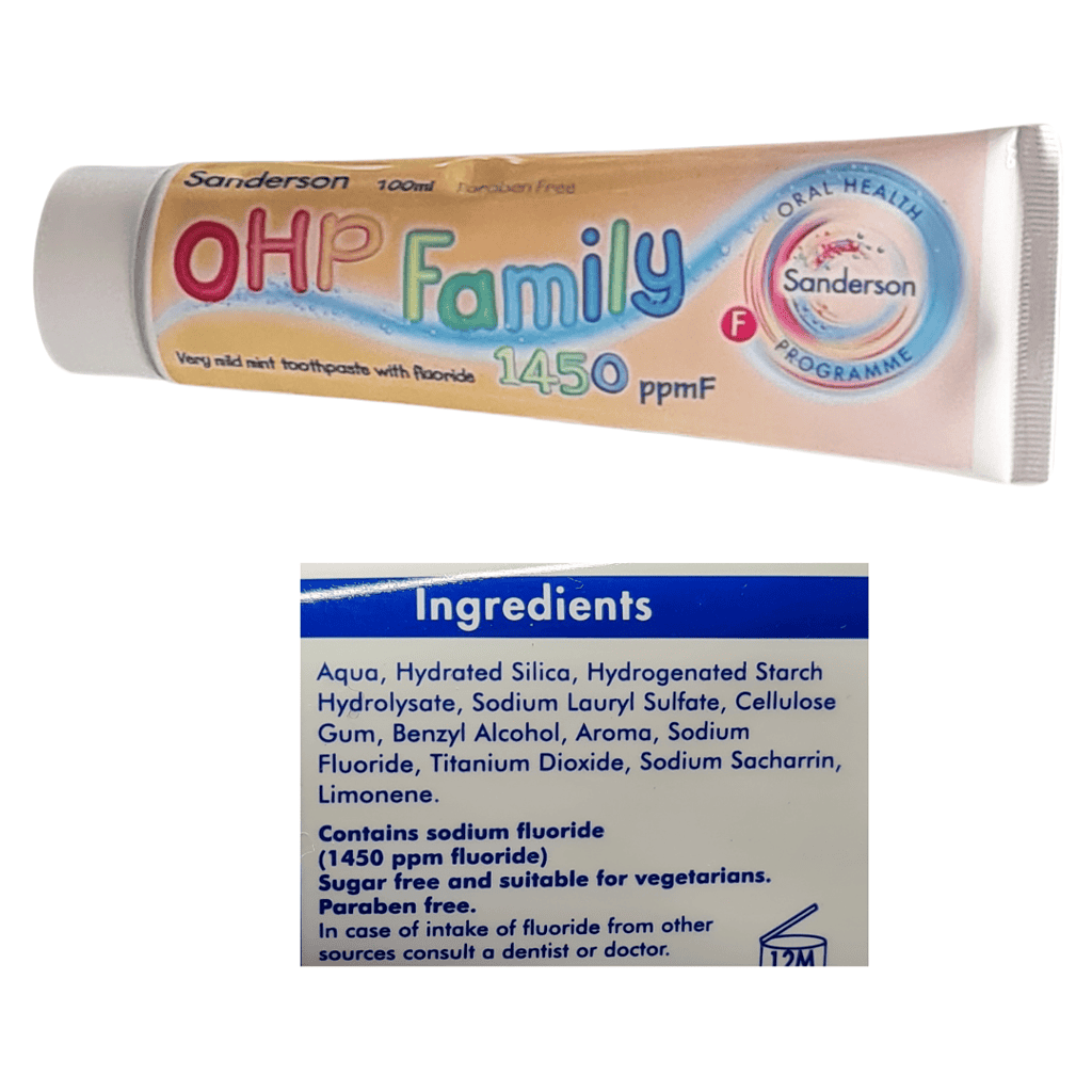 OHP Fluoride Toothpaste | High Fluoride Toothpaste | Buy Online