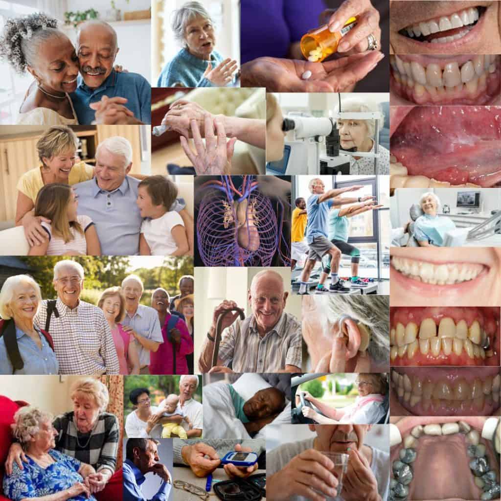 65 to 75 years oral health