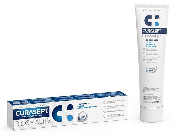 Remineralising toothpaste from Curasept