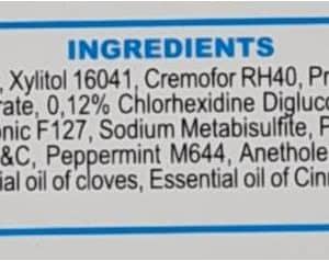 Curasept 212 ingredients