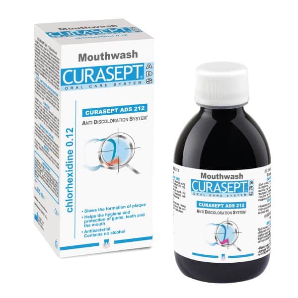 Curasept 212 chlorhexidine mouth rinse