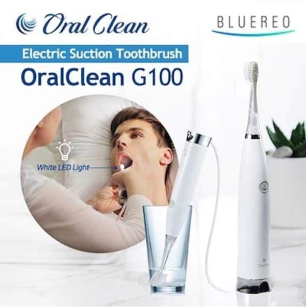 Suction electric sonic toothbrush