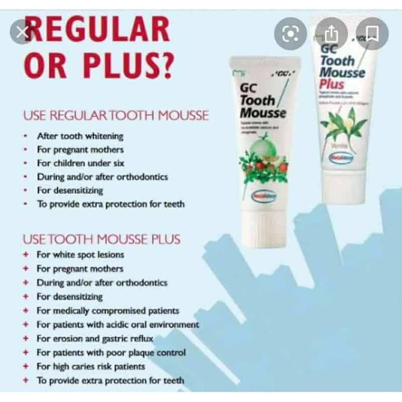 Tooth Mousse & Oral Gels - Toothpaste, Tooth Mousse & Oral Gels