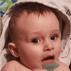 Toothbrush teether