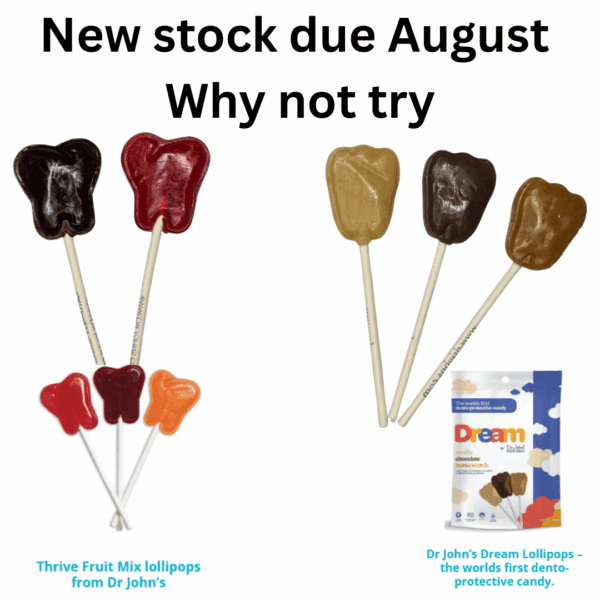 Dream and Thrive dental lollies