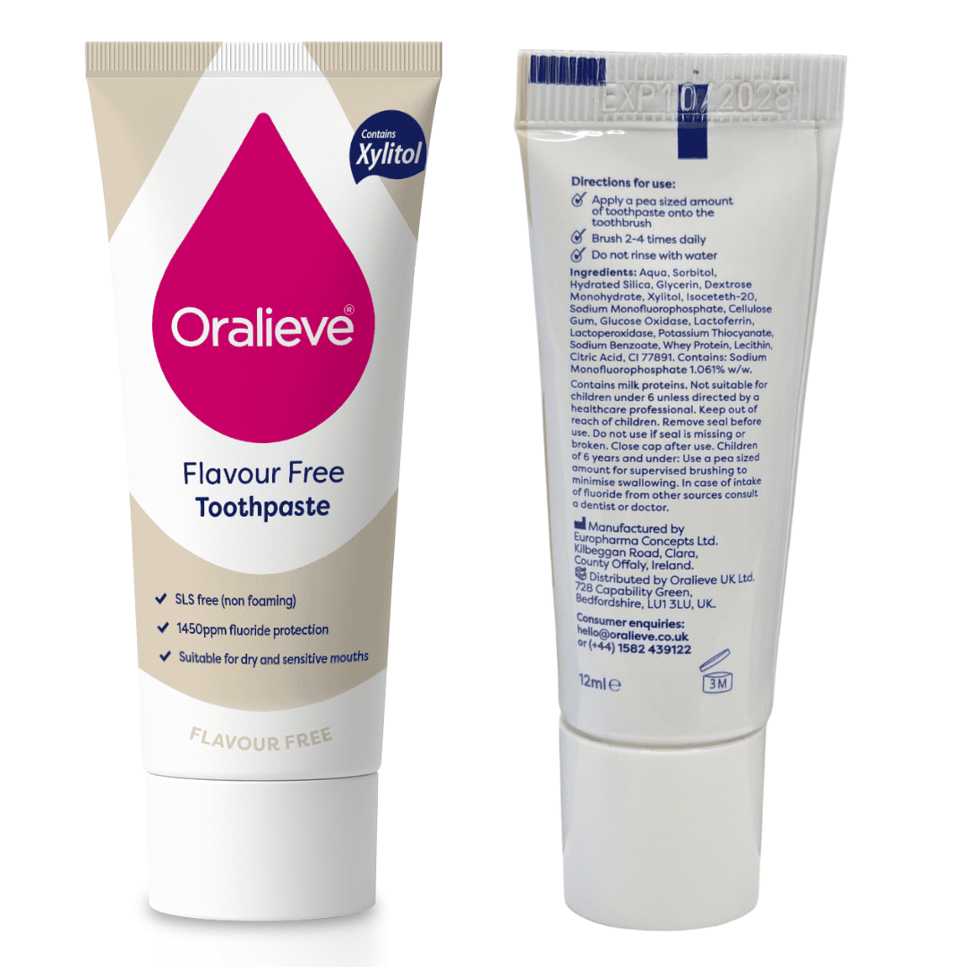 Oralieve Ultra Mild and Unflavoured Toothpaste for Dry Mouth - Image 5