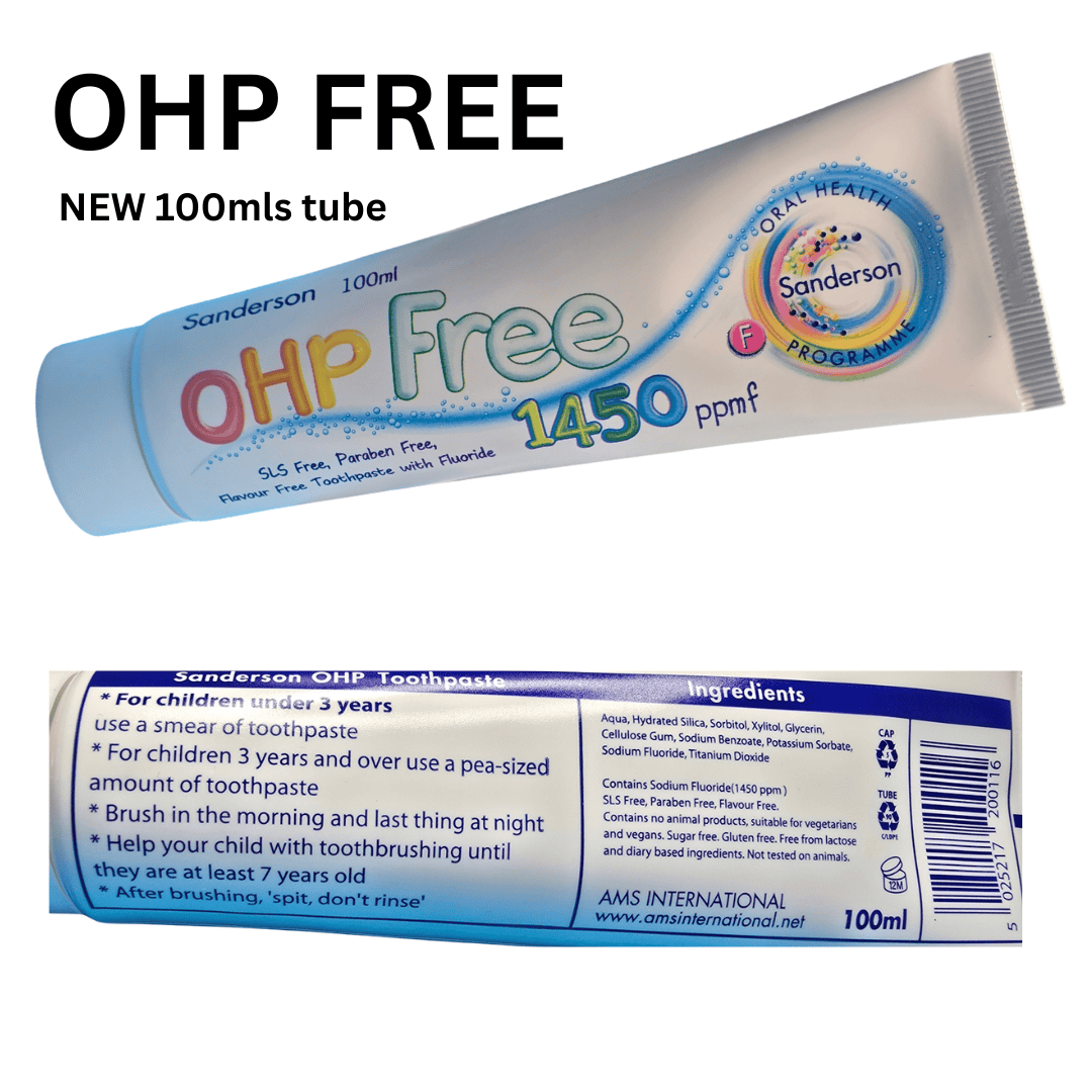 OHP FREE toothpaste