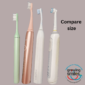 Compare electric toothbrush size