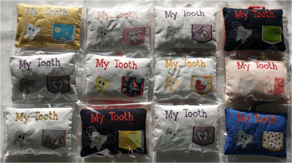 Tooth fairy pillows