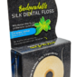 Biodegradable silk dental frloss