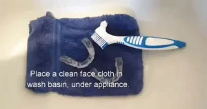 videos showing how to clean your dental appliance
