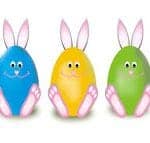 Easter Bunny Eggs Image