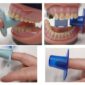 Demonstration of how to use the Finger shield for oral health