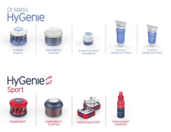 Hygenie product range