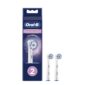 Oral B sensitive clean replacement heads on a white background