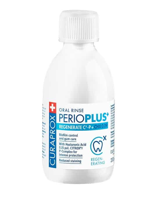 Perio Plus regenerate mouthrinse