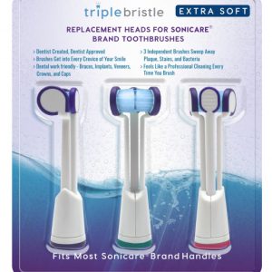 Sonicare Triple Head replacement head