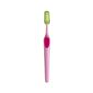 tepe toothbrush on a whitebackground with a tepe brush head cap