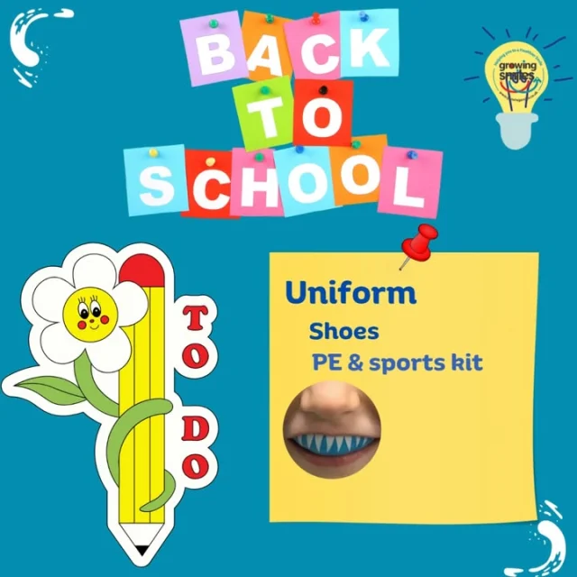 Ready for Back to School? We're here to help. From your smile 'to do' list to products your little - and not so little darlings will love, sprinkled with expert advise along the way. Together we can get them ready to smile through the next chapter. GrowingSmiles.co.uk - for products the professionals recommend, tips and advise from the pro's. #BackToSchool #LoveYourSmile #HealthymouthHealthybody #SmileThisSchoolYear #GrowingSmilesUK