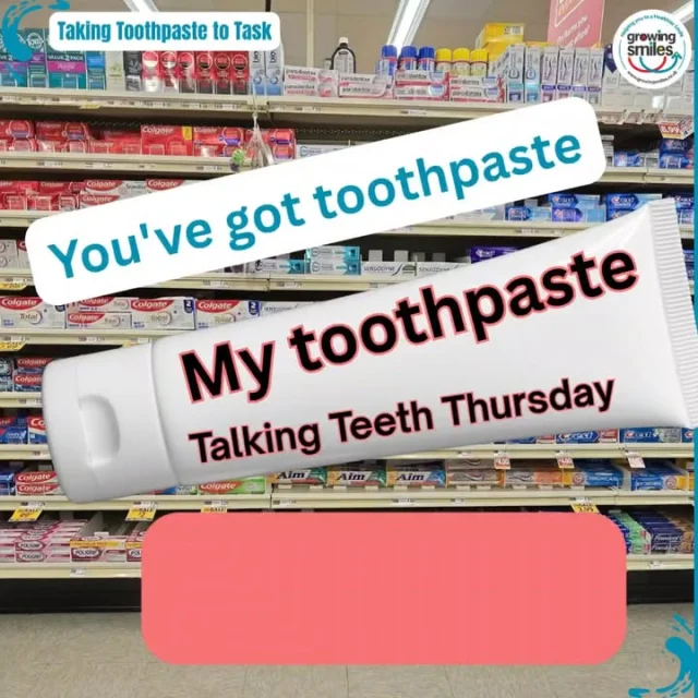 So you have toothpaste? Now what?How are you going to use it? What? Yes there are some do's and don'ts on toothpaste use! Let's talk about it.Talking Teeth Thursday Join oral health coach LeighGS  later this evening- 8pm Facebook live growingsmilesuk  Check out our toothpaste page athttps://growingsmiles.co.uk/healthy-tips-for-happy-teeth-and-oral-health/toothpaste-guide-2/