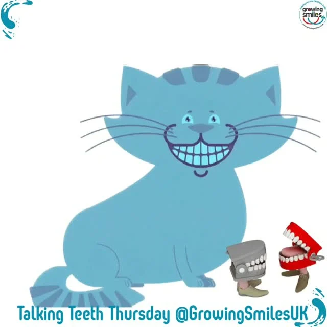 The Cheshire Cat's curiouser and curiouser..... are you? Curious about your teeth, gums, mouth, dental and oral health?Oral Health Coach @Leigh GS will be loitering in her usual spot for #TalkingTeethThursdayReady, willing and able to answer your queries to help you, help yourself have a healthier smile for life. 🕖 7pm — Facebook LIVE👉 @GrowingSmilesUKLet's be curious about our smiles.#GrowingSmilesUK  #askanexpert  #OralHealthCoaching #selfcare  HealthySmileForLife