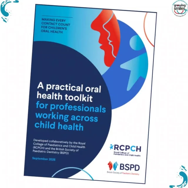 The Royal College of Paediatrics andChild Health (RCPCH) and theBritish Society of PaediatricDentistry (BSPD) has published an oral health toolkit for professionals working across child health. It's a practical toolkit and aims to make oralhealth everybody’s business withinthe children’s workforce.It is is relevant to both clinicaland non-clinical roles involved insupporting child health and wellbeing.Learn more and download at https://www.bspd.co.uk/Professionals/Resources/Childrens-Oral-Health-Toolkit#RCPCH #BSPD #childhealth #oralhealthmatters #MECC