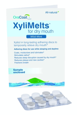 Xylimelts for dry mouth